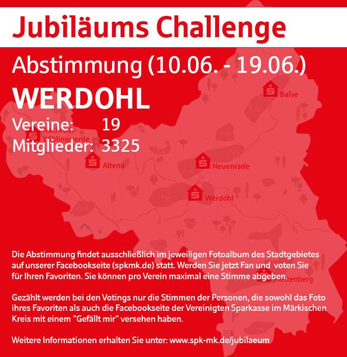 Jubiläums Challenge Sparkasse